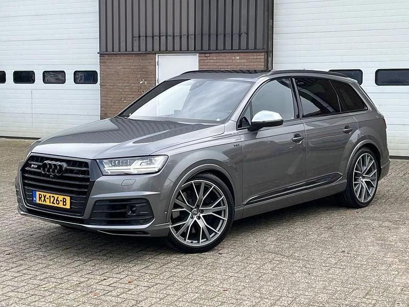 Grijs (metallic) Gebruikt 2017 Audi SQ7 SUV | € 58.500 - Afbeelding 1/4