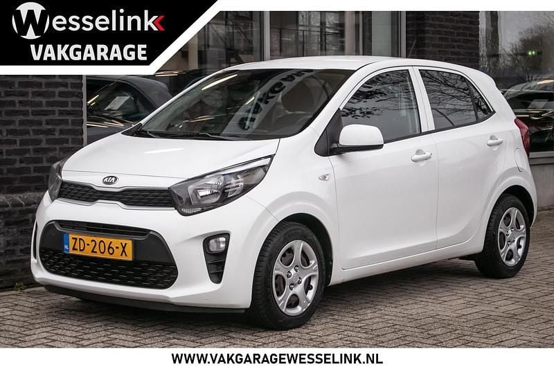 Wit Gebruikt 2019 Kia Picanto Hatchback | € 9.350 (Goede deal) - Afbeelding 1/4