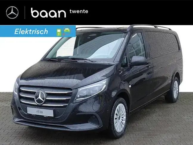Zwart Nieuw 2024 Mercedes e-Vito MPV | € 54.900 (Eerlijke prijs) - Afbeelding 1/4