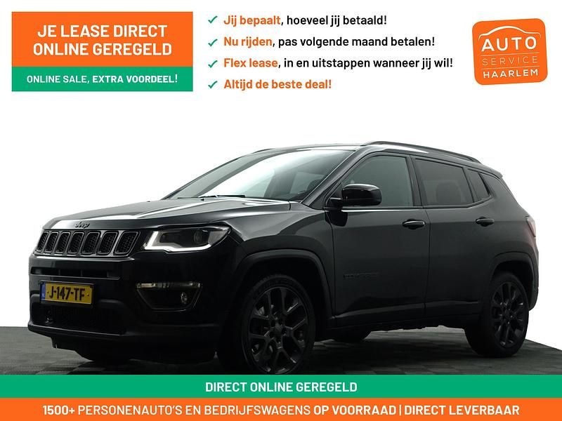 Zwart metallic Gebruikt 2020 Jeep Compass Night Eagle SUV | € 21.900 (Duur) - Afbeelding 1/4