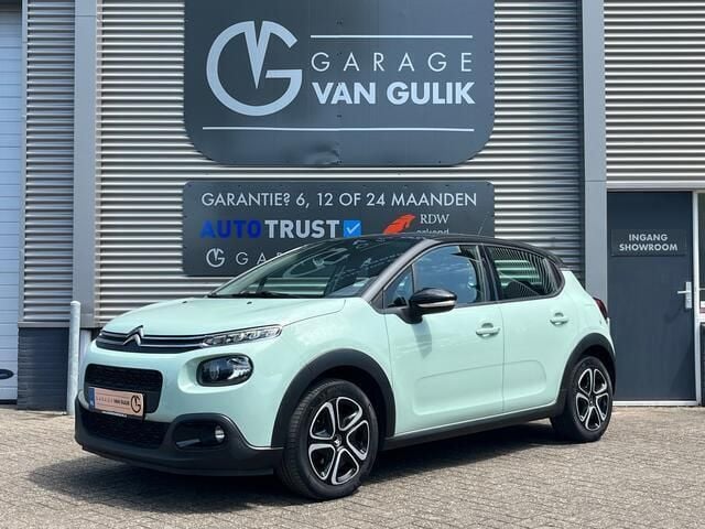 Groen Gebruikt 2019 Citroën C3 Shine Hatchback | € 9.495 (Eerlijke prijs) - Afbeelding 1/3
