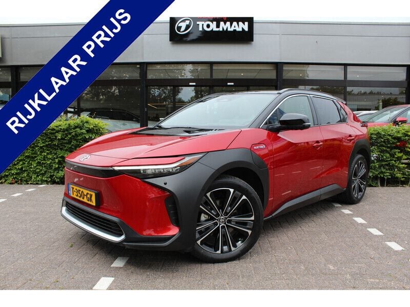 Rood Gebruikt 2023 Toyota bZ4X Premium SUV | € 38.950 (Eerlijke prijs) - Afbeelding 1/4