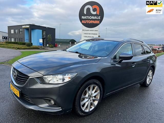 Grijs Gebruikt 2013 Mazda 6 Stationwagen | € 1.999 (Eerlijke prijs) - Afbeelding 1/4