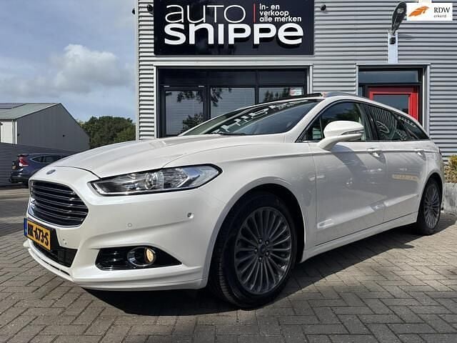 Wit Gebruikt 2015 Ford Mondeo Titanium Stationwagen | € 15.450 (Eerlijke prijs) - Afbeelding 1/4