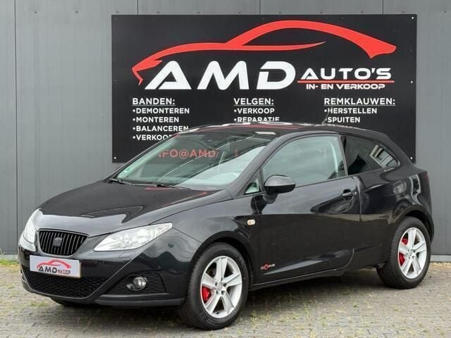 Zwart Gebruikt 2011 Seat Ibiza Style Hatchback | € 3.750 (Goede deal) - Afbeelding 1/3