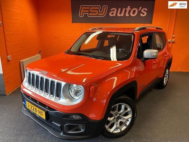 Rood Gebruikt 2015 Jeep Renegade Limited SUV | € 8.950 (Eerlijke prijs) - Afbeelding 1/4