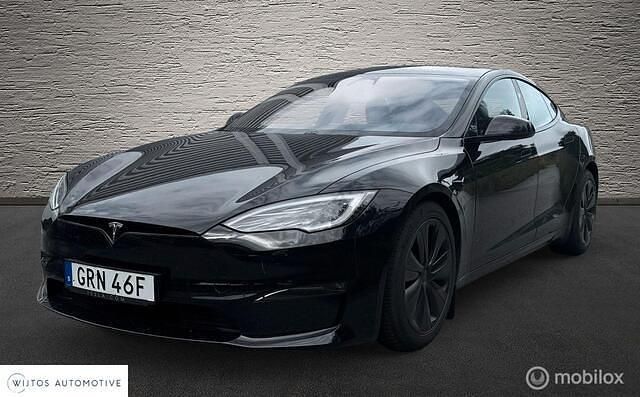 Zwart Gebruikt 2023 Tesla Model S Sedan | € 67.950 - Afbeelding 1/4