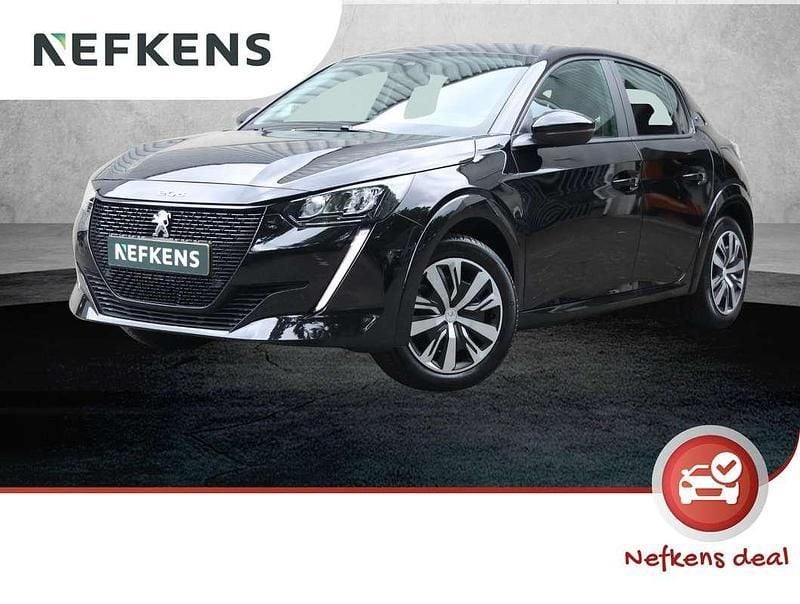 Zwart Gebruikt 2023 Peugeot e-208 Active Hatchback | € 19.425 (Goede deal) - Afbeelding 1/3