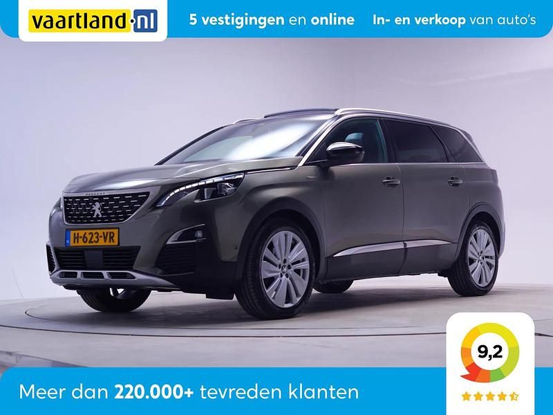 Grijs Gebruikt 2020 Peugeot 5008 GT-line MPV | € 22.945 (Eerlijke prijs) - Afbeelding 1/4