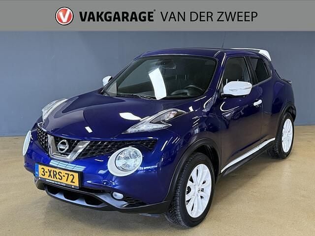Blauw Occasion 2014 Nissan Juke S SUV | € 7.450 (Goede deal) - Afbeelding 1/4