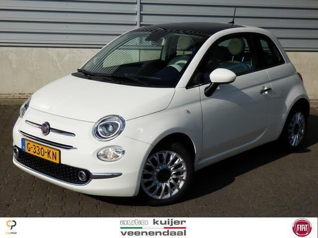 Wit Gebruikt 2019 Fiat 500 Lounge Hatchback | € 11.840 (Eerlijke prijs) - Afbeelding 1/4