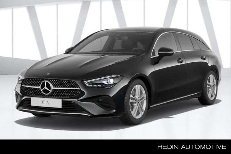 Zwart Nieuw 2024 Mercedes CLA250e Shooting Brake Business Stationwagen | € 40.900 - Afbeelding 1/4