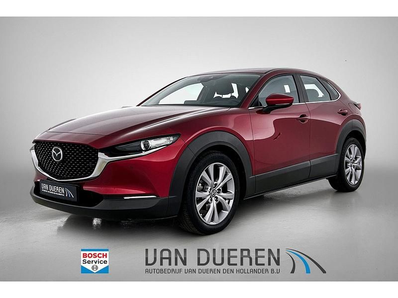 Rood Occasion 2019 Mazda CX-30 Comfort SUV | € 21.400 (Eerlijke prijs) - Afbeelding 1/4