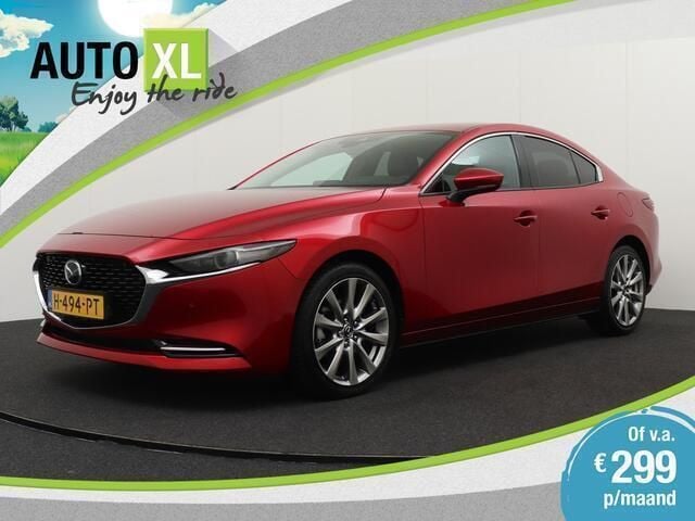 Rood Gebruikt 2020 Mazda 3 Luxury Sedan | € 22.940 (Eerlijke prijs) - Afbeelding 1/4