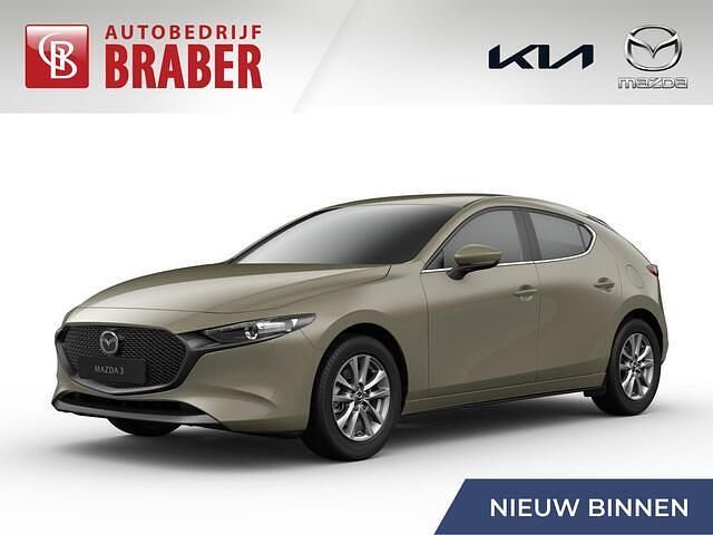 Bruin Nieuw 2026 Mazda 3 Prime-Line Hatchback | € 35.490 (Eerlijke prijs) - Afbeelding 1/4