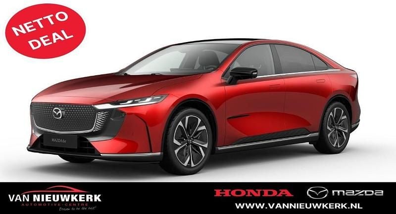 Rood Nieuw 2025 Mazda 6e Takumi-Line Hatchback | € 45.900 (Eerlijke prijs) - Afbeelding 1/1
