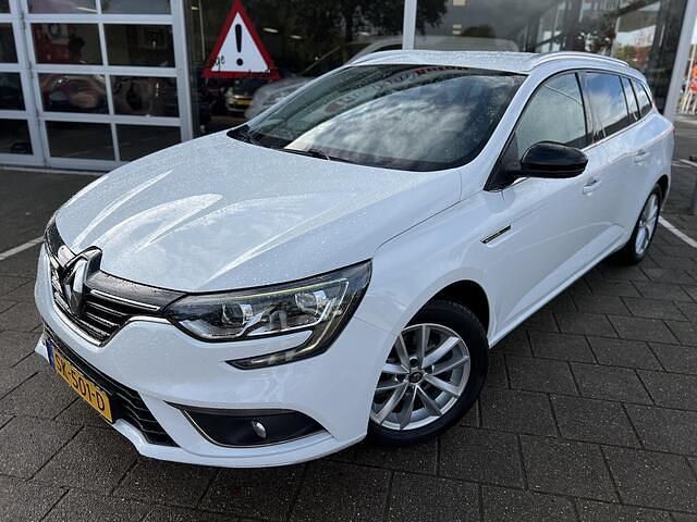 Occasion Renault Mégane GrandTour LIMITED 101 PK (74 kW) 2018 Wit Stationwagen