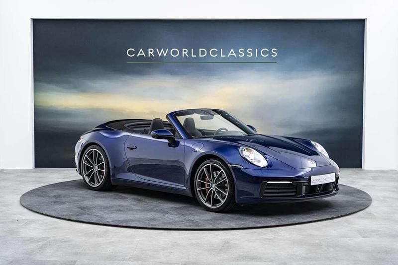 Blauw Gebruikt 2019 Porsche 911 Carrera 4S Cabriolet Cabriolet | € 129.992 (Super prijs) - Afbeelding 1/4