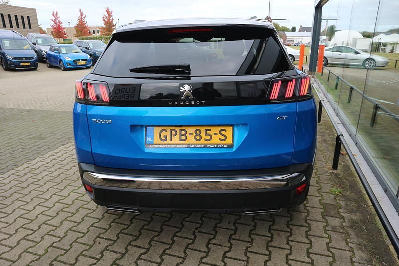 Occasion Peugeot 3008 GT 131 PK (96 kW) 2021 Blauw, metallic lak SUV
