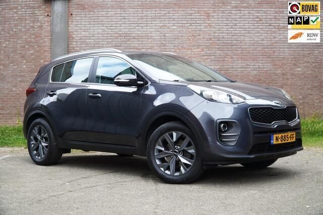 Zwart Gebruikt 2018 Kia Sportage Comfort SUV | € 18.250 (Eerlijke prijs) - Afbeelding 1/4