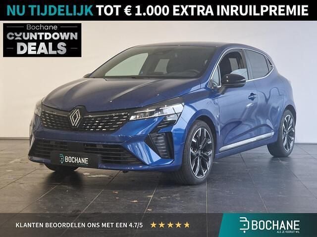 Blauw Gebruikt 2024 Renault Clio V Techno Hatchback | € 20.400 (Duur) - Afbeelding 1/4