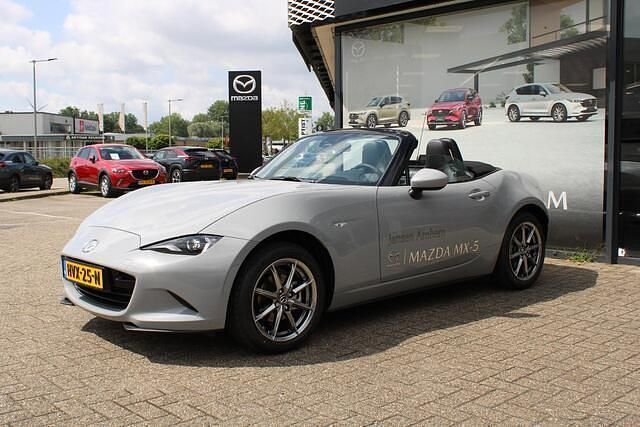Occasion Mazda MX5 Exclusive-Line 132 PK (97 kW) 2025 Grijs Cabriolet