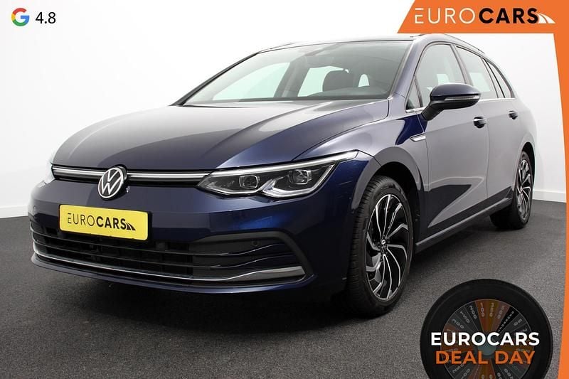 Blauw Gebruikt 2022 VW Golf VIII Style Stationwagen | € 26.940 (Eerlijke prijs) - Afbeelding 1/4