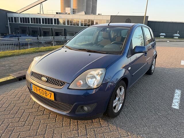 Occasion Ford Fiesta Futura 69 PK (50 kW) 2008 Blauw Hatchback