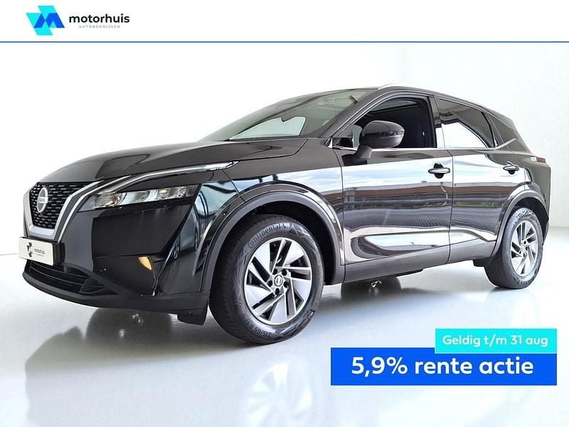 Zwart Gebruikt 2022 Nissan Qashqai Acenta SUV | € 20.985 (Eerlijke prijs) - Afbeelding 1/4