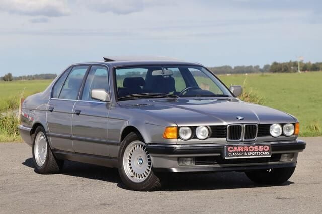 Grijs Occasion 1987 BMW 735 Comfort Edition Sedan | € 19.500 - Afbeelding 1/4