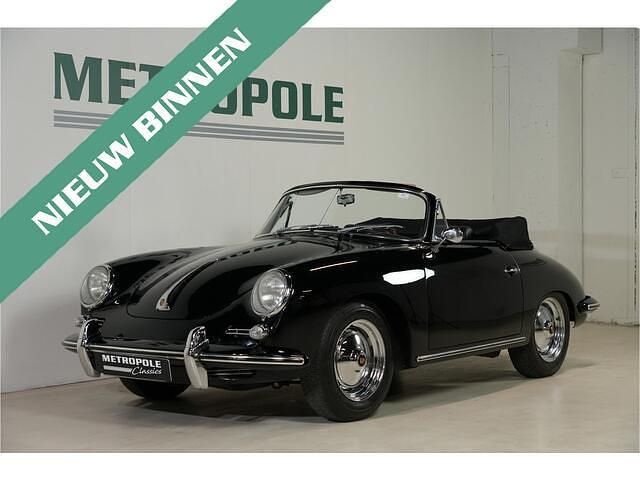 Zwart Gebruikt 1962 Porsche 356 | € 149.500 - Afbeelding 1/4
