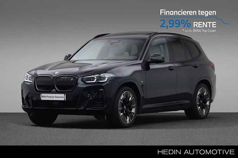 Zwart Gebruikt 2023 BMW iX3 Executive SUV | € 48.880 (Eerlijke prijs) - Afbeelding 1/4