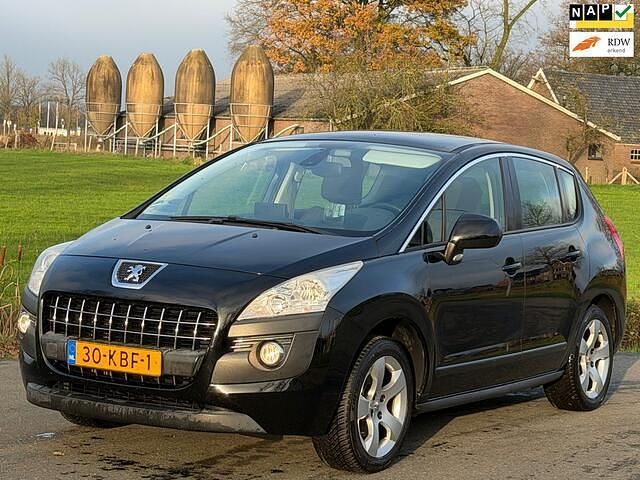 Zwart Gebruikt 2009 Peugeot 3008 MPV | € 2.799 (Eerlijke prijs) - Afbeelding 1/4