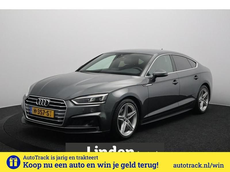 Grijs Gebruikt 2020 Audi A5 Sportback S-Line Hatchback | € 28.845 (Super prijs) - Afbeelding 1/4