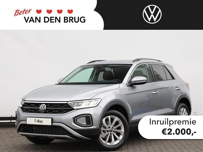 Grijs Nieuw 2025 VW T-Roc Edition SUV | € 31.150 (Super prijs) - Afbeelding 1/4