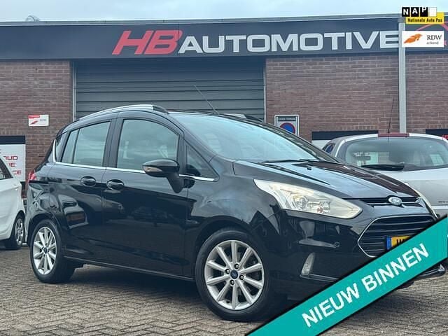 Zwart (metallic) Occasion 2016 Ford B-MAX MPV | € 12.800 (Iets duurder) - Afbeelding 1/4