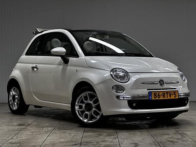 Occasion Fiat 500C Lounge 86 PK (63 kW) 2011 Wit (parellak) Cabriolet