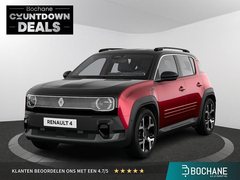 Blanc glacier + dakkleur noir étoilé (wit metallic) Nieuw 2025 Renault R4 Techno SUV | € 36.990 (Eerlijke prijs) - Afbeelding 1/4