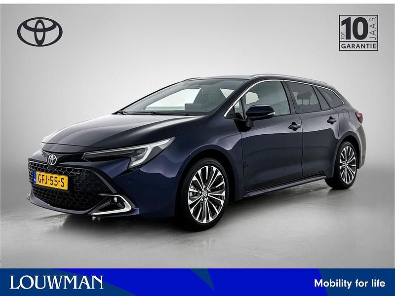 Blauw Occasion 2024 Toyota Corolla Hybrid Stationwagen | € 30.950 (Eerlijke prijs) - Afbeelding 1/4
