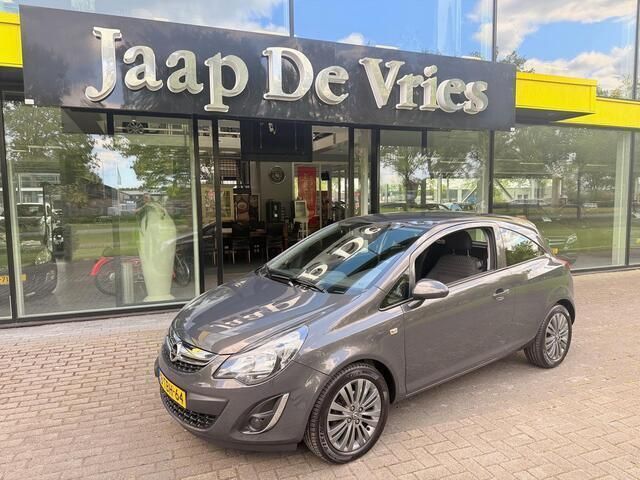 Grijs Gebruikt 2013 Opel Corsa Design Edition Hatchback | € 6.750 (Iets duurder) - Afbeelding 1/4