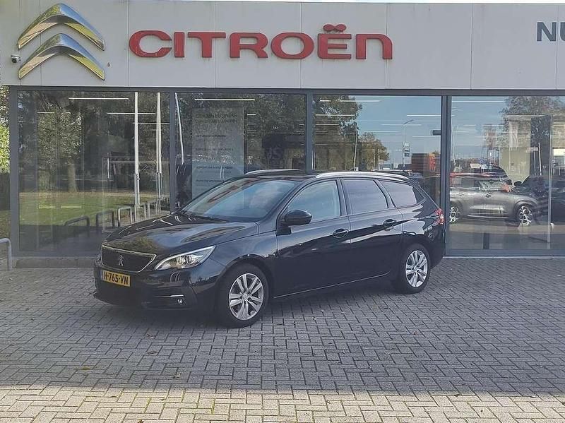 Blauw Occasion 2020 Peugeot 308 SW Stationwagen | € 10.945 (Super prijs) - Afbeelding 1/4