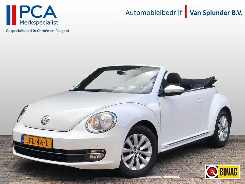 Wit Gebruikt 2014 VW Beetle Design Cabriolet | € 19.940 (Iets duurder) - Afbeelding 1/4
