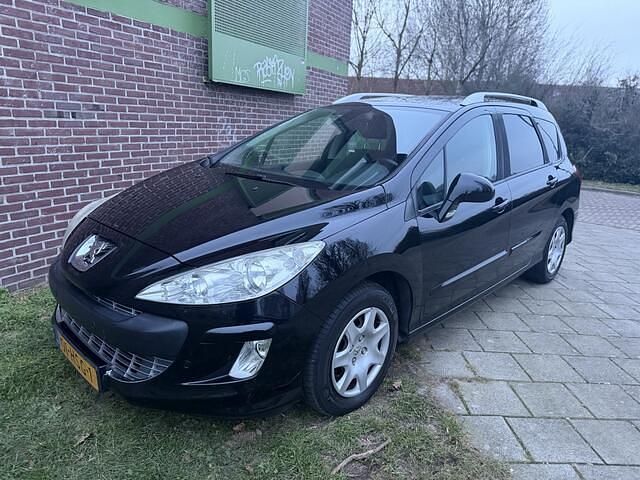 Occasion Peugeot 308 SW 120 PK (88 kW) 2009 Zwart Stationwagen