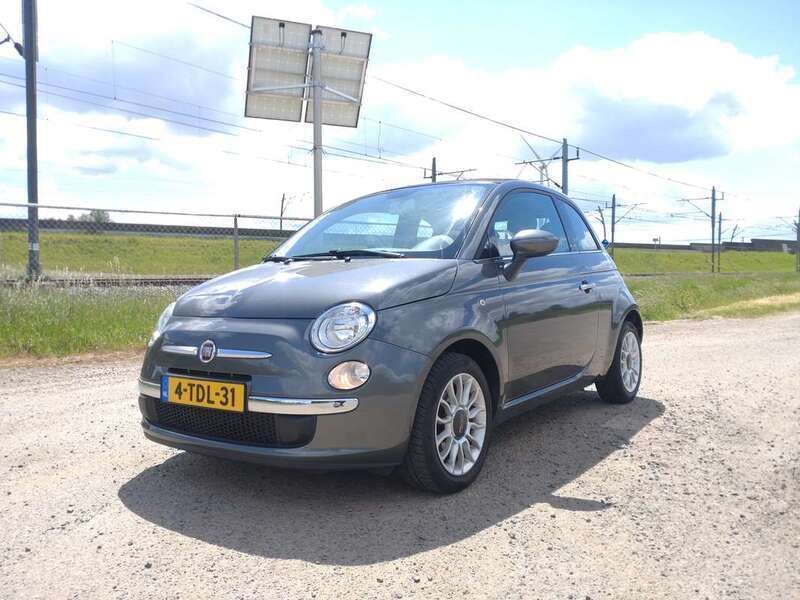 Grijs Gebruikt 2013 Fiat 500C Lounge Cabriolet | € 6.799 (Goede deal) - Afbeelding 1/4