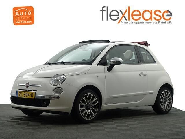 Wit parelmoer Gebruikt 2013 Fiat 500C Lounge Cabriolet | € 5.900 (Goede deal) - Afbeelding 1/4