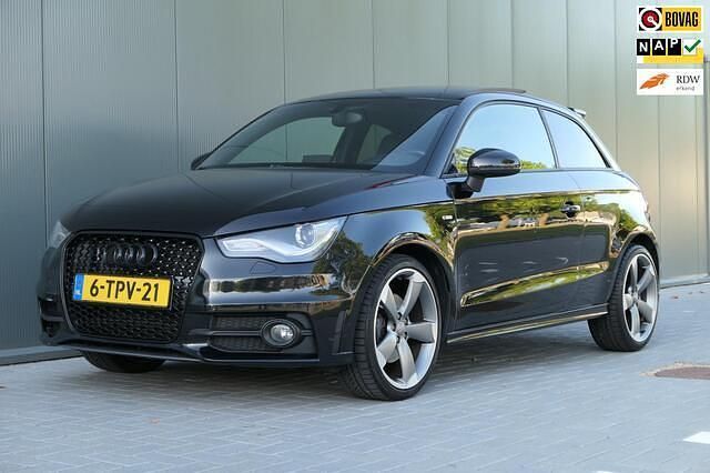 Zwart Gebruikt 2011 Audi A1 S-Line Hatchback | € 11.940 (Iets duurder) - Afbeelding 1/4
