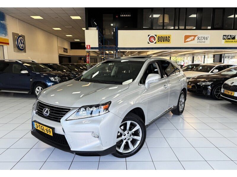 Grijs Gebruikt 2014 Lexus RX450h SUV | € 16.950 (Eerlijke prijs) - Afbeelding 1/4