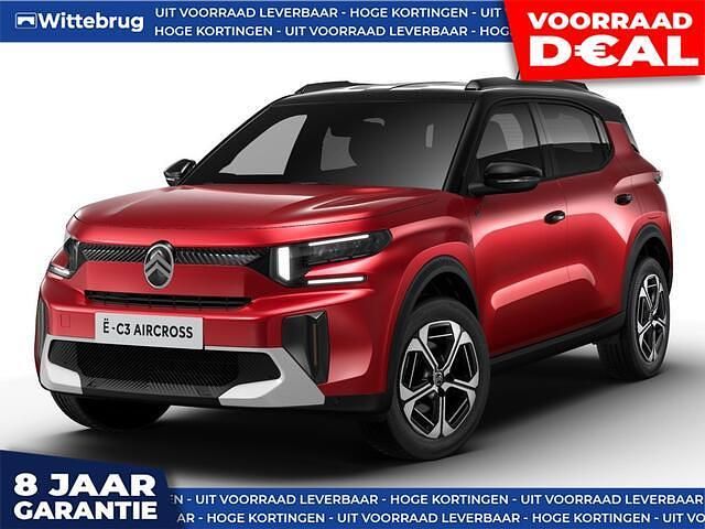 Zwart Nieuw 2025 Citroën e-C3 Aircross Comfort SUV | € 29.888 - Afbeelding 1/4