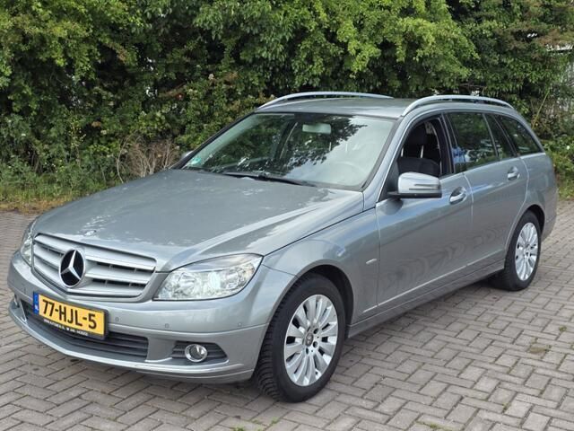 Grijs Gebruikt 2009 Mercedes C180 Business Stationwagen | € 6.499 - Afbeelding 1/4