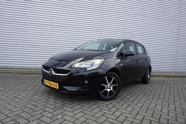 Zwart Gebruikt 2016 Opel Corsa Edition Hatchback | € 7.450 (Goede deal) - Afbeelding 1/4